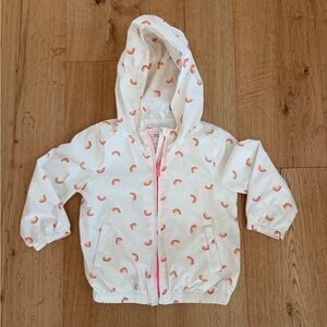 Gap 3T rainbow windbreaker jacket